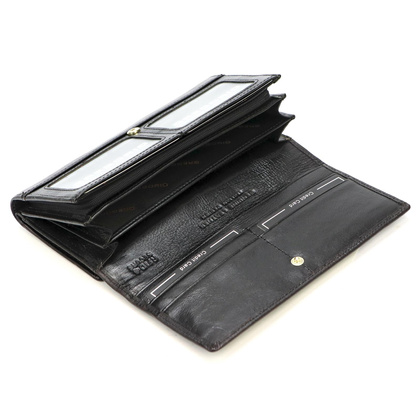 Portfel damski skórzany PELLUCCI IT-122 czerwony