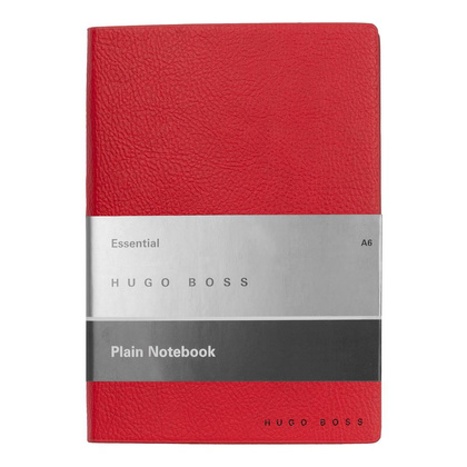 Notes Hugo Boss A6 Essential Storyline Red Plain