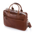 Skórzana torba na ramię męska na laptop BRØDRENE R12 jasny brąz - min. zamówienie 20 / 50 / 100 szt.