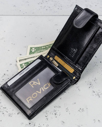 Elegancki portfel męski z membraną antyskimmingową