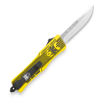 Nóż Cobratec Med. Yellow Gra. Bl. D.N.S.