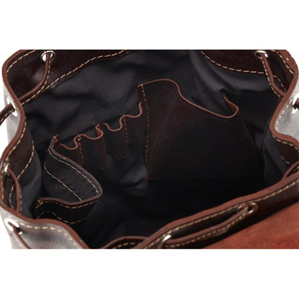 Plecak skórzany KEMER VOOC RETRO TC13 Brązowy