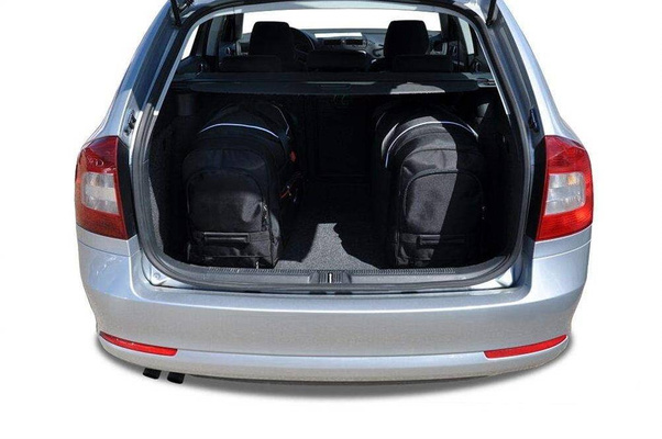 SKODA OCTAVIA KOMBI 2004-2013 TORBY DO BAGAŻNIKA 5 SZT KJUST
