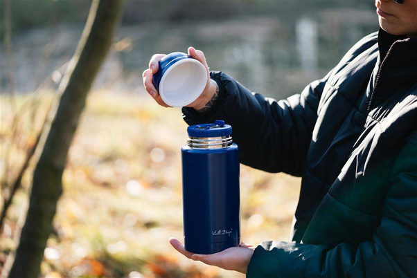 Termos obiadowy 750ml FUORI granatowy 28142