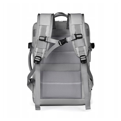 Plecak podróżny, kabinowy do samolotu, wodoodporny z USB, 44x30x16/26cm PL173