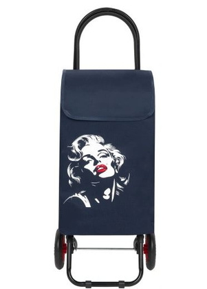 Wózek na zakupy CARELLE MERLIN COL.CRL002N Granatowy