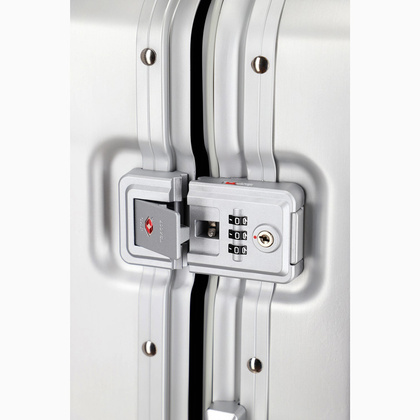 Duża walizka TRAVELITE NEXT 2.0 79849-56 Srebrna