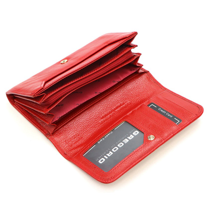 Portfel damski skórzany PIERRE CARDIN IT-110 Czarny