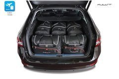 SKODA SUPERB KOMBI 2015+ TORBY DO BAGAŻNIKA 5 SZT KJUST