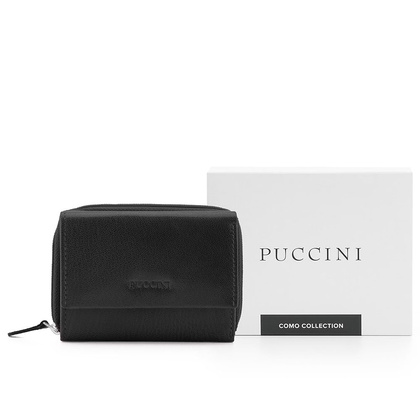 Portfel damski skórzany PUCCINI COMO CO1936 1 Czarny