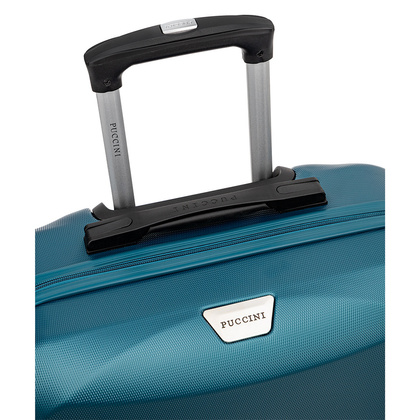 Mała kabinowa walizka PUCCINI PARIS ABS03C 5A Zielona