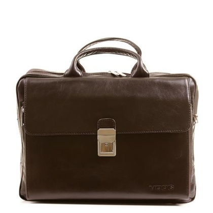 Torba skórzana na laptopa KEMER VOOC 15,6" EP8 Czarna