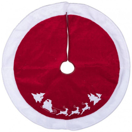 Osłona na stojak pod choinkę śr. 100 cm zdobiona