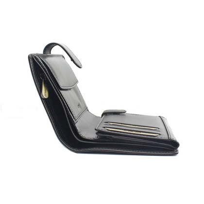 Portfel męski PELLUCCI 988-623 RFID Czarny / Niebieski