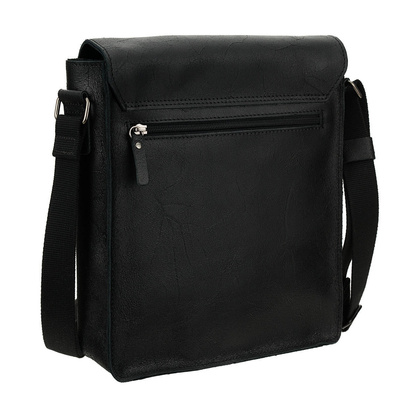 Męska torba skórzana vintage z kieszonką TM240