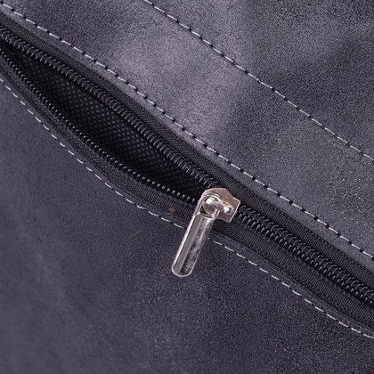 Torba skórzana na ramię KEMER CH 15 Czarna - min. zamówienie 20 / 50 / 100 szt.