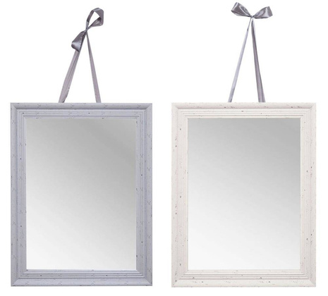 Lustro wiszące na wstążce małe mix 2 kol