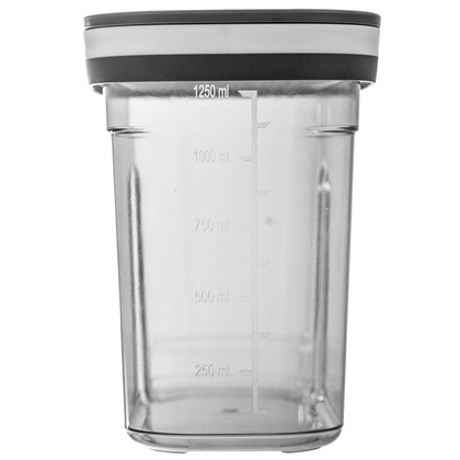 Pojemnik kuchenny na produkty sypkie z dozownikiem miarką 1,25 l