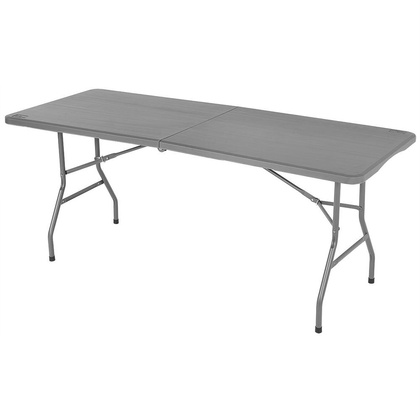 Stół cateringowy bankietowy składany w walizkę 180x70cm max.120kg szary