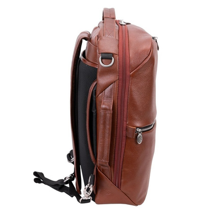 Torba / Plecak na laptop 17" McKLEIN East Side Brązowa
