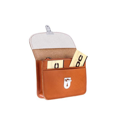 Saszetka do paska skóra KEMER VOOC Vintage P11 czarny