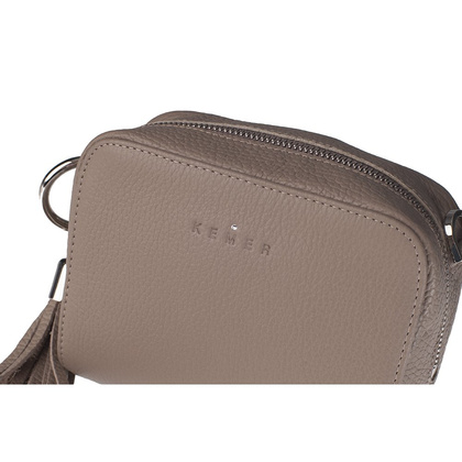 Torebka damska skórzana KEMER R264 Brązowa - min. zamówienie 20 / 50 / 100 szt.