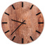 Zegar ścienny brązowy 40 cm