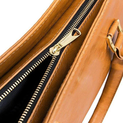 Torebka skórzana KEMER SOLIER FL11 Jasno Brązowa - min. zamówienie 20 / 50 / 100 szt.