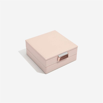 Szkatułka na bransoletkę i charmsy Stackers podwójna jasnoróżowa