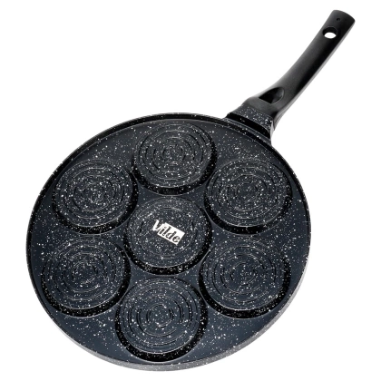 Patelnia do jajek granitowa 7 otworów BASIC LINE 26 cm