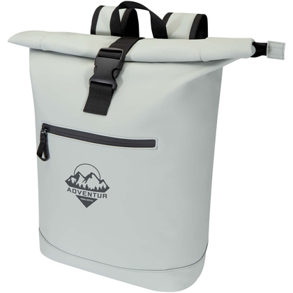 Resi Plus plecak na 15-calowego laptopa o pojemności 18 l z recyklingu, z certyfikatem GRS i zwijaną górną częścią