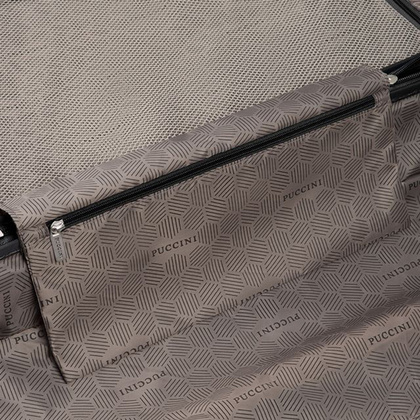 Duża walizka PUCCINI MAURITIUS PP025A 1 Czarna