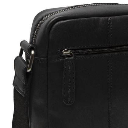 Torba na ramię skórzana Czarna - min. zamówienie 20 / 50 / 100 szt.