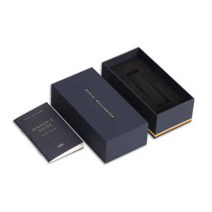 ZEGAREK DAMSKI DANIEL WELLINGTON Bound Black Crocodile Rose Gold DW00100693 + BOX