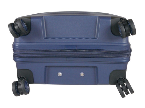 Walizka DIELLE 100 4k 55cm kabinowa granatowa PP z poszerzeniem