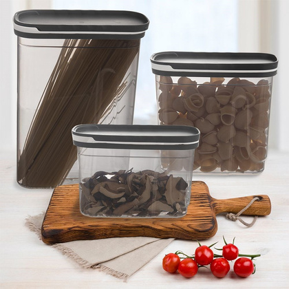 Pojemnik kuchenny na produkty sypkie z dozownikiem miarką 2,7 l