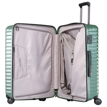 Duża walizka TITAN LITRON 700244-80 Zielona