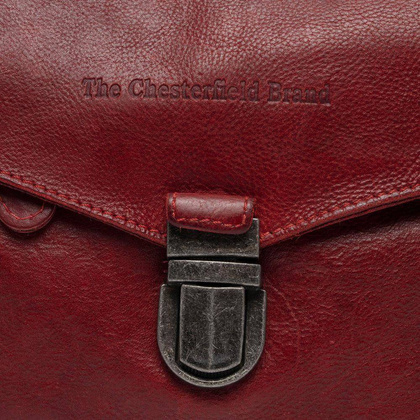 Torebka damska skórzana na ramię Czerwona - min. zamówienie 20 / 50 / 100 szt.