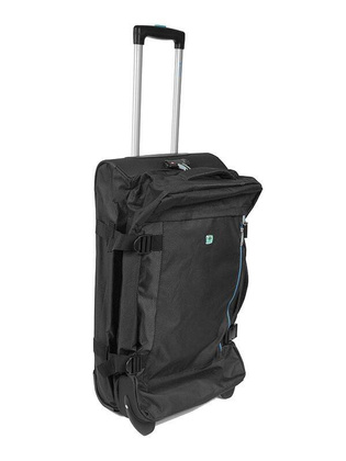 Torba podróżna na kołach DIELLE Czarna