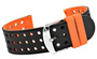 Pasek silikonowy POMARAŃCZOWY U12-20-4