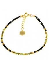Bransoletka Spinel Turmalin 925