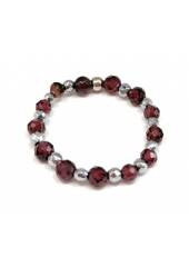 Pierścionek GRANAT 925