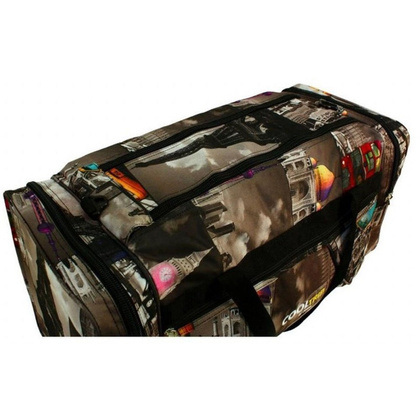 Torba podróżna podręczna PELLUCCI RGL M22A Czerwono Czarna