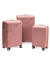 Zestaw 3 walizek KEMER RGL PP5 Rose red