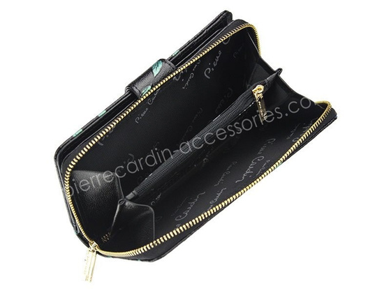 Portfel damski skórzany PIERRE CARDIN 04 PLANT 116 Czerwony