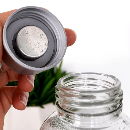 Butelka szklana bidon na wodę sok lemoniadę smoothie koktajl szczelna 700 ml