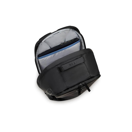 Delsey Egoa dwukomorowy plecak miejski na laptopa 15.6" czarny