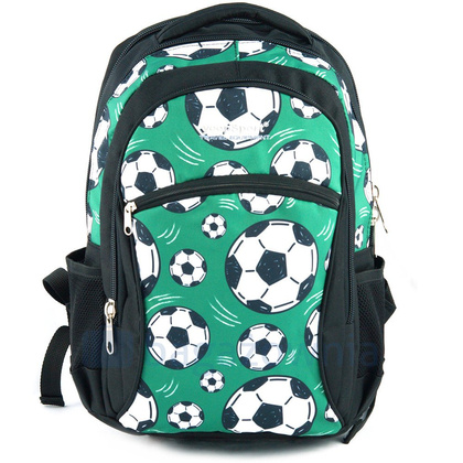 Plecak sportowy KEMER S94DX Zielono Biały - min. zamówienie 20 / 50 / 100 szt.