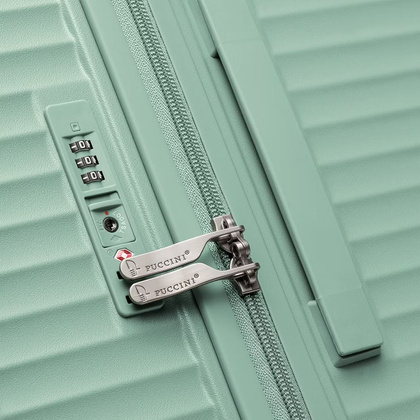 Duża walizka PUCCINI MONTE CARLO PC036A 5C Zielona