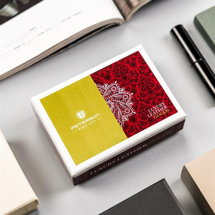 Skórzany, mały portfel damski z systemem RFID